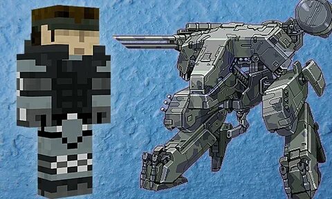 SOLID SNAKE en Minecraft Metal Gear Solid (Directed by Hideo