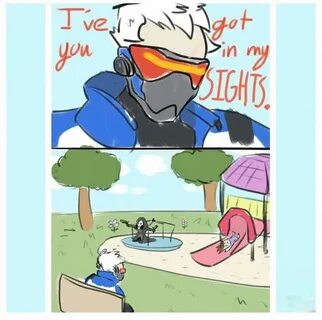 overwatch x reader - Soldier 76 x Reader x Reaper; Random Ov