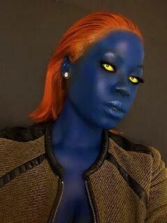 Mystique Black girl halloween costume, Mystique costume, Hal