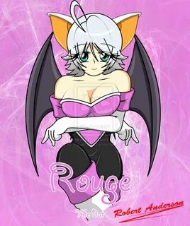 Rouge the Bat Rule 34 Rouge in Human Form,Coloured 2 by Robi