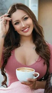 Pin by Ana Clota on Coffee time!☕ ☕ ☕ Sexy coffee, Beautiful face, Beautifu...