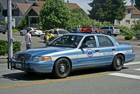 Seattle (WA) Police 190 Ford CVPI Old police cars, Us police