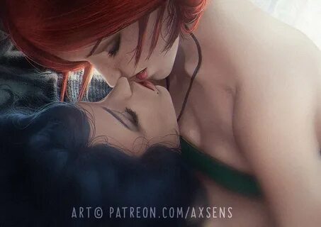 Axsens no Twitter: "💞 Triss & Yennefer 💞