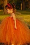 Burnt Orange Tutu Dress or TutuFlower Girl DressAvailable Et