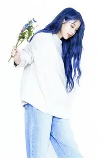 Lovey s2(러비) 💘 on Twitter Iu hair, Blue hair, Kpop hair