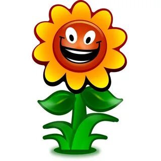 smiling flower clipart - Clip Art Library