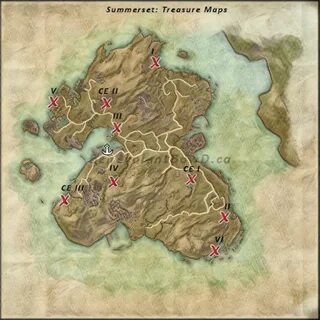 ESO Treasure Map Compendium - BenevolentBowd.ca