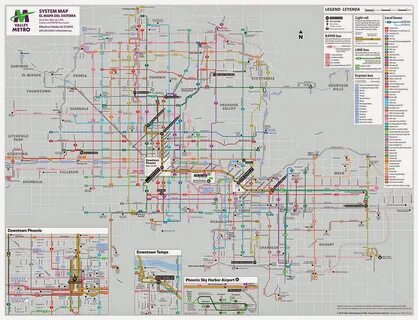 Phoenix Transit Map