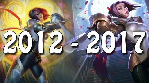 The Evolution Of Fiora 2012-2017 League Of Legends - YouTube