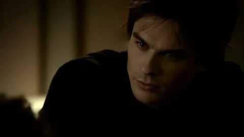 TVD 1x3 - Damon tells Stefan he will do whatever he wants wi