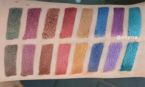 Urban Decay Heavy Metals Palette Swatches plus Afterdark Com