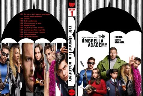 Jaquette DVD de The Umbrella Academy Saison 1 custom - Ciném