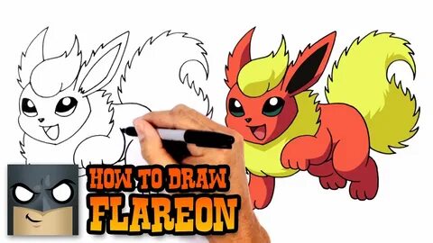 How to Draw Flareon - Pokemon