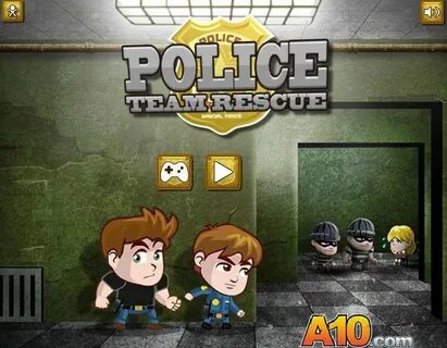 Two Player Games - Police Team Rescue PC Game