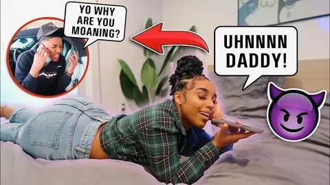 CALLING MY BOYFRIEND PHONE WHILE MOANING PRANK! *he went cra