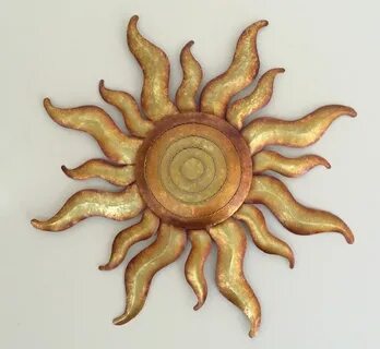 Regal Art and Gift Gold Sun Wall Decor 21-inch for sale onli