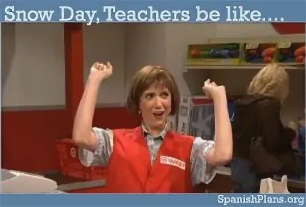 Snow Day Snl characters, Teacher snow day, I love to laugh