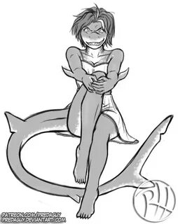 STREAM SKETCHES Shark Girl by predaguy -- Fur Affinity dot n