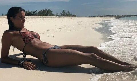 Angie Harmon stuns in bikini shots on her 46th birthday