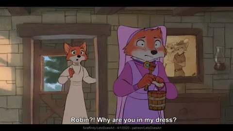 Robin Hood - The pretty Disguise by LetoDoesArt -- Fur Affin