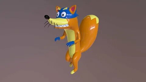 Swiper the Fox - Buy Royalty Free 3D model by Deleon3d (@Del