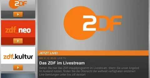 Zdf Livestream Sport / ZDF-Livestream im Ausland empfangen: 