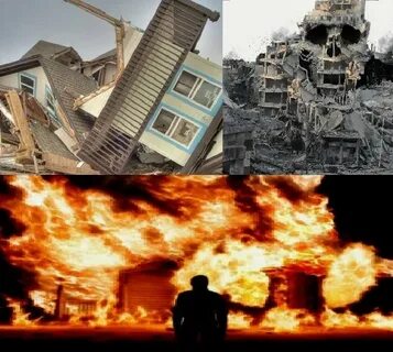 Create meme "burning house , the explosion " - Pictures - Me