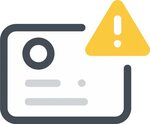 Freeuse Identification Documents Error Icon Free Download - 
