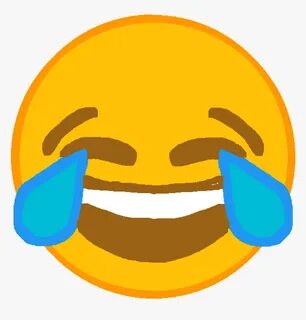 Laugh Cry Emoji Png - Laughing Emoji Transparent Png, Png Do