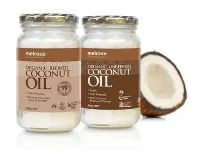 Melrose Organic Coconut Oil Labels - The Wizarts