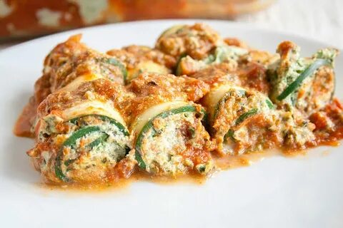 Zucchini Lasagna Roll-Ups - Create Mindfully