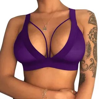 ...Bra Triangle Solid Wireless Seamless Underwear Bra Summer Lady Exotic Br...