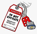 Lockout Tagout Png - Lock Out And Tag Out, Transparent Png ,