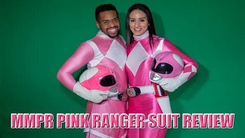 MMPR Pink Ranger Suit Review - YouTube