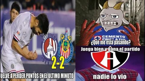 MEMES SAN LUIS VS CHIVAS 2-2 GOL DE ORIBE PERALTA CHIVAS LA 