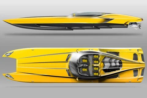 Лодка Aventaboat, выполненная в стиле Lamborghini Aventador 