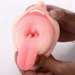Realistic Oral 3D Deep Throat with Tongue Teeth Maiden Artif
