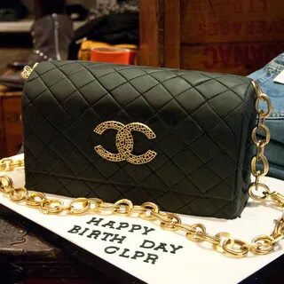 Chanel Bag Cake Design - Draw-poof