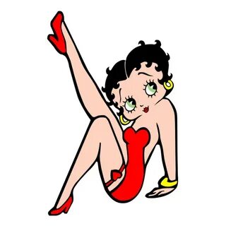 Betty Boop Wearing Red Sandles - DesiComments.com