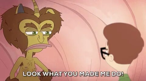 Big Mouth Hormone Monster Garrison Keillor Look What You Mad