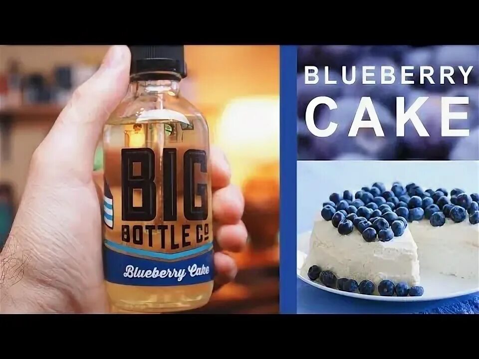 Big Bottle Co Blueberry Cake - 120ml Обзор Жидкости - YouPak