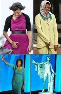 Michelle Obama je ve skutečnosti transexuál, původním jménem