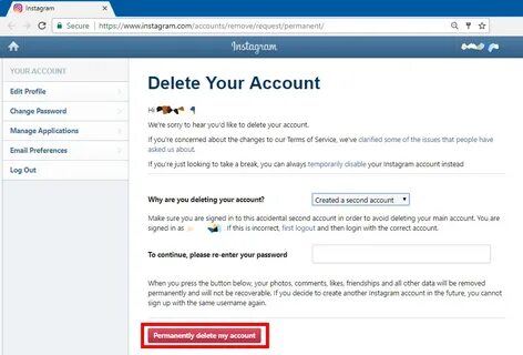 How To Delete & Disable Your Instagram Account? FreewaySocia