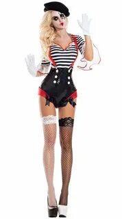 Silent Mime Honey Costume by Party King, Size XL