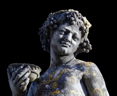 Young Bacchus (Dionysus), situated on the bulwark of the P. 