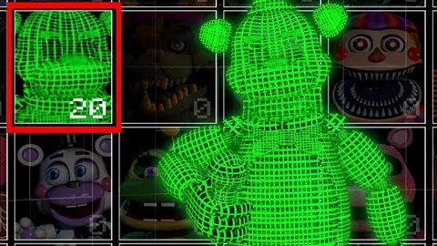 Virtua-Freddy joined in the UCN! +Jumpscare (UCN Mods) - You