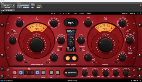 SPL IRON Mastering compressor Plugin Ugo