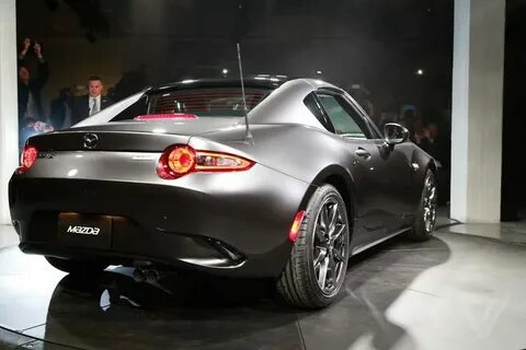 Mazda unveils the MX-5 RF, a Miata with a gorgeous targa top