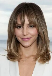 Picture of Katharine McPhee Hairstyles for round faces, Shor