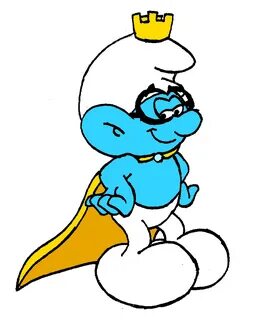 Library of brainy smurf holding a book svg free download png